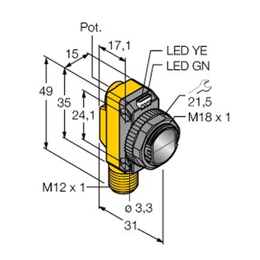 Turck QS18VP6LPQ8 Turkey