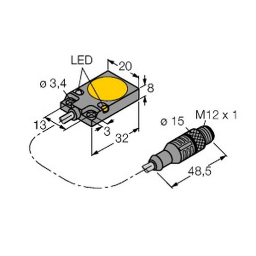 Turck BI5U-Q08-AP6X2-0.5XOR-RS4 Turkey