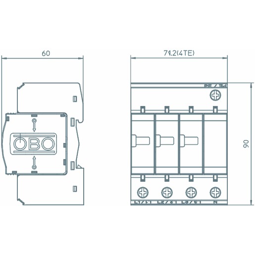 OBO Bettermann V20-C 3+NPE-280 Turkey