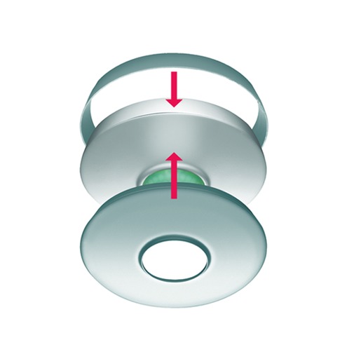 Esylux Abdeck-Set 360/8 silber Turkey
