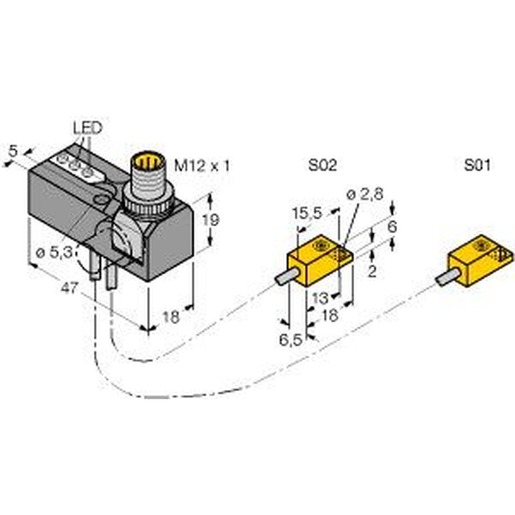 Turck NI2-ISI-0.055-BDS-2AP6X3-H1141/S34 Turkey