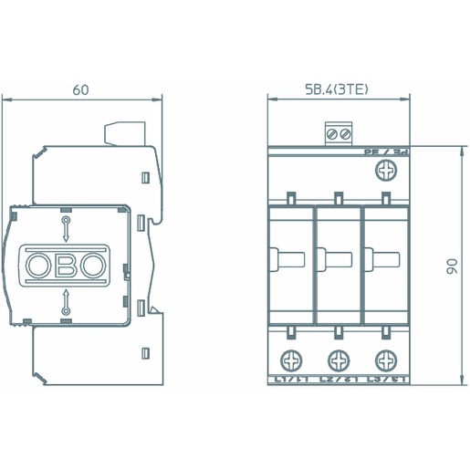 OBO Bettermann V25-B+C 3-FS280 Turkey