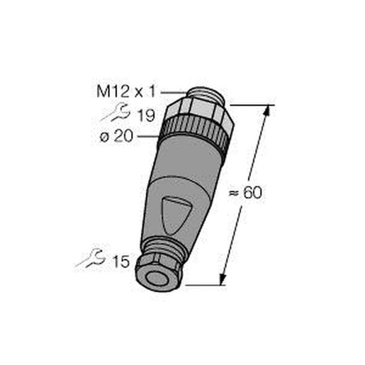 Turck BS8141-0/PG9 Turkey