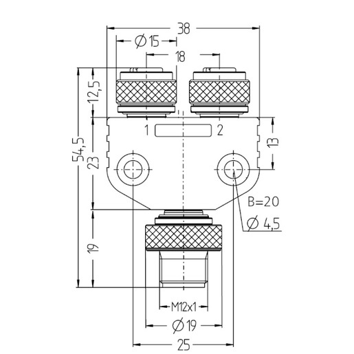 Escha Bauelemente FSM4-2FKM3P3/S89 Turkey