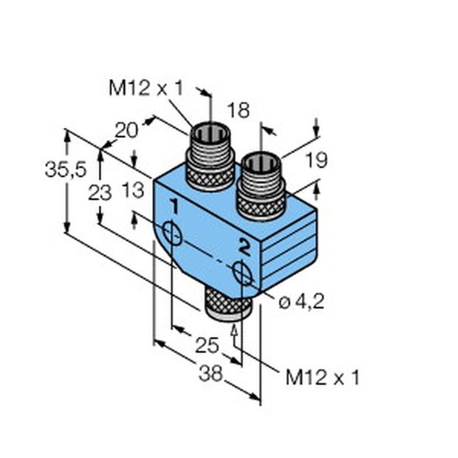 Escha Bauelemente FKM4-2FSM3/S89 Turkey