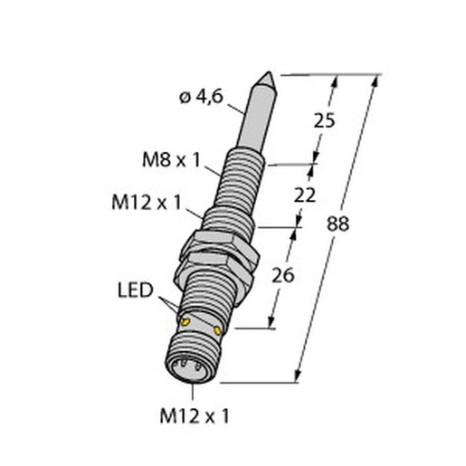Turck NIMFE-M12/4.6L88-UP6X-H1141 Turkey