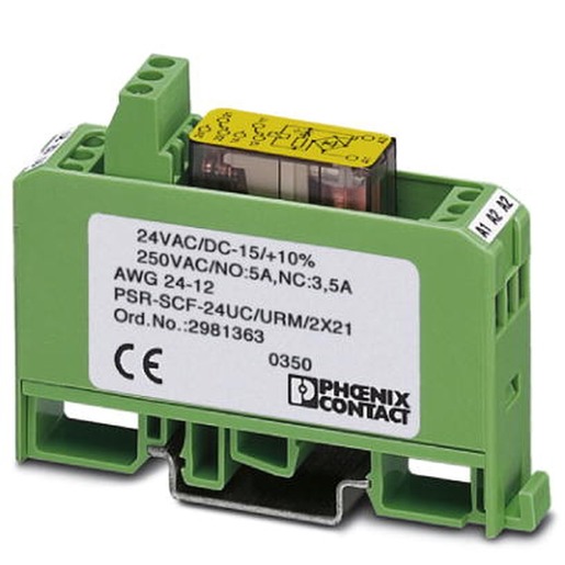 Phoenix Contact PSR-SCF- 24UC/URM/2X21 Turkey