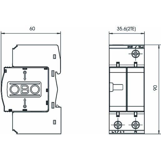 OBO Bettermann V25-B+C 1+NPE Turkey