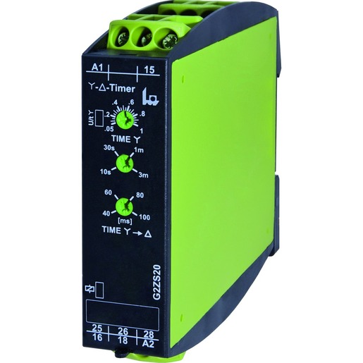 Tele-Haase Steuergeräte Stern-Dreieck-Anlauf, 2 Wechsler, 24-240V AC/DC Turkey