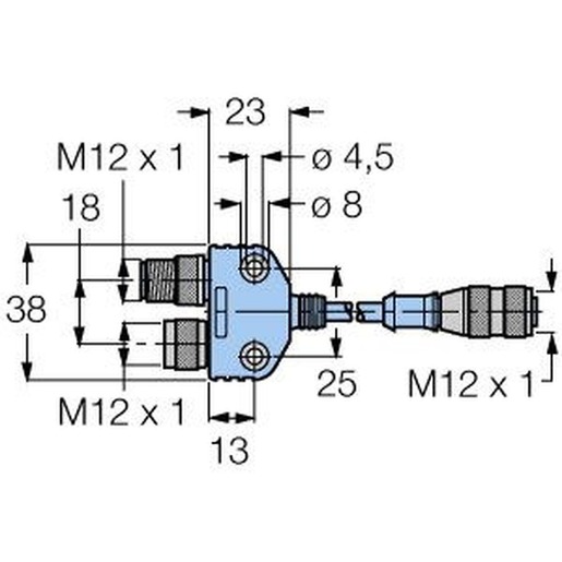 Turck VB2-RKC572-1M-FKM-FSM Turkey