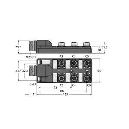 Turck TB-6M12-4P2-CS12H Turkey