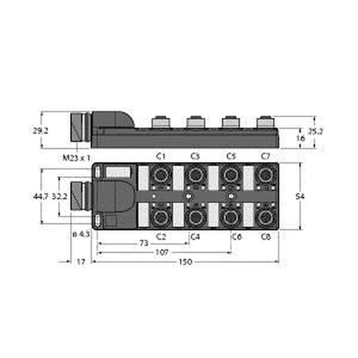 Turck TB-8M12-5P3-CS19H Turkey