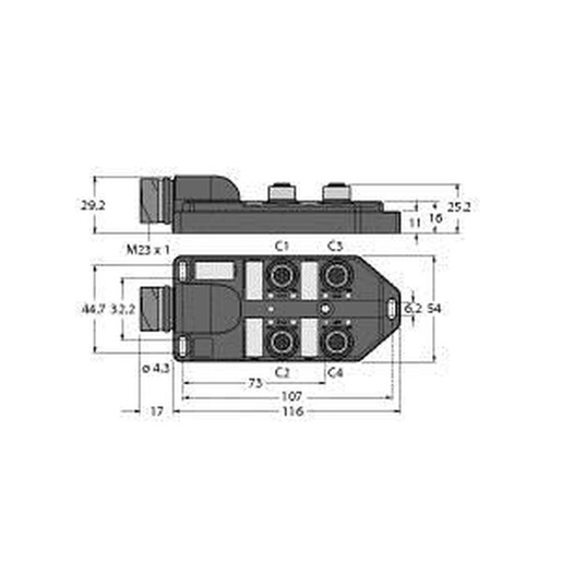 Turck TB-4M12-5P3-CS19H Turkey