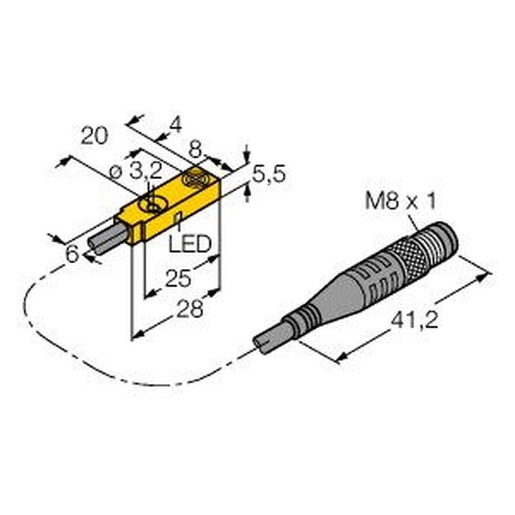 Turck BI2-Q5.5-AP6X-0.3-PSG3M Turkey