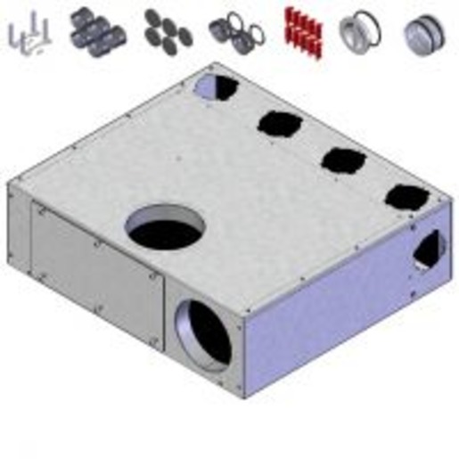 Helios Ventilatoren FRS-MVK 4+1-75/125 Turkey