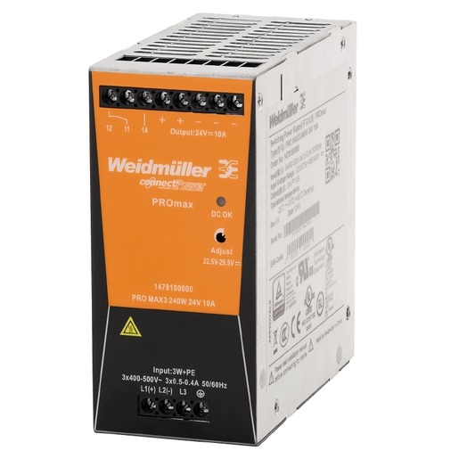 Weidmüller PRO MAX3 240W 24V 10A Turkey