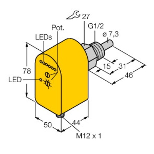 Turck FTCS-G1/2A4P-2AP8X-H1140 Turkey