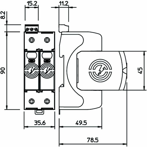 OBO Bettermann V50-1+NPE+FS-150 Turkey