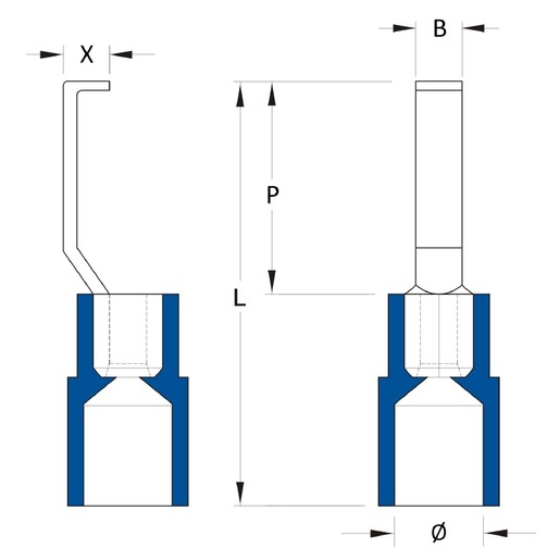 Weidmüller HBT 2,5 - 3,0 BL Turkey