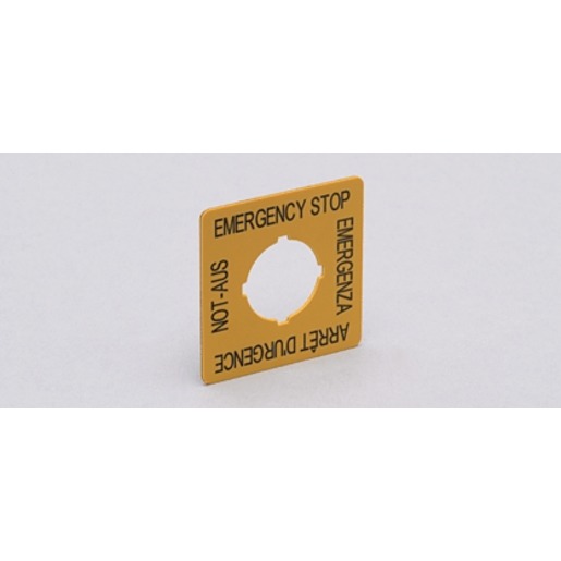 Ifm Electronic EMERGENCY STOP LABEL Turkey
