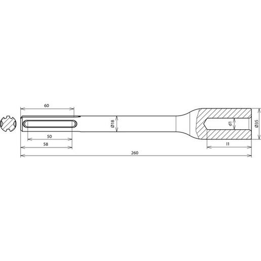 Dehn + Söhne HE TE 20 SDS MAX VH STBLANK Turkey
