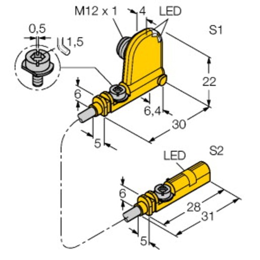 Turck BIM-UNT-0.1-UNT-2AP6X3-H1141 Turkey