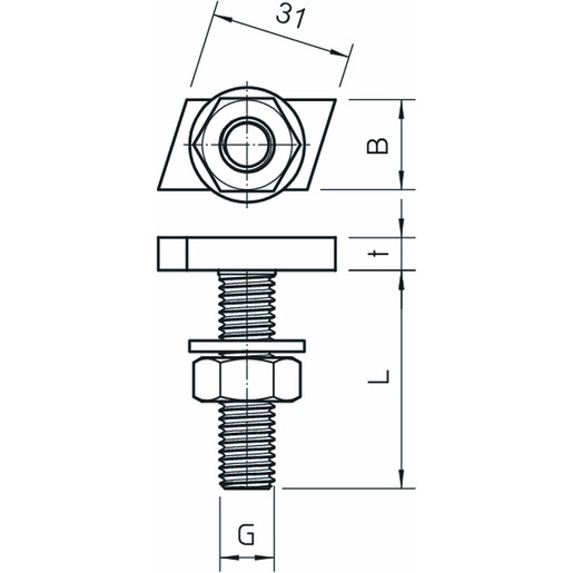 OBO Bettermann ACMHB M8x30 ZL Turkey