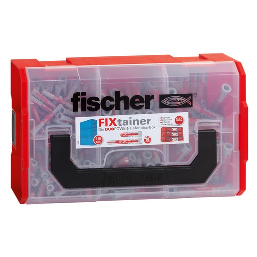 Fischer FIXtainer - DUOPOWER - Tiefenbiss-Box Turkey