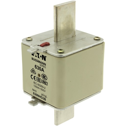 Eaton Electric NH FUSE 630A 500V GG/GL SIZE 3 Turkey
