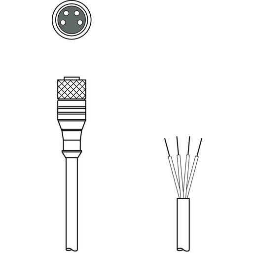 Leuze electronic KD U-M8-4A-V1-020 Turkey