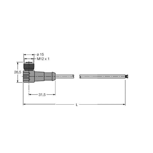 Turck WK4.5T-25/S2503 Turkey