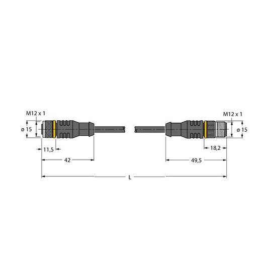 Turck RKC5T-1-RSC5T/TEL Turkey