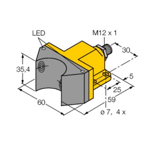 Turck NI4-DSU35-2Y1X2-H1140 Turkey