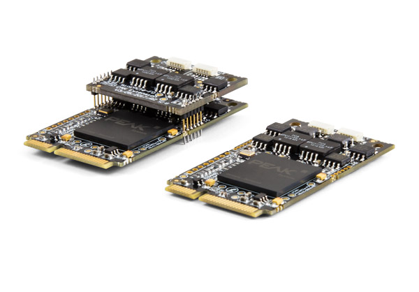 PEAK-System IPEH-004047 PCAN-miniPCIe FD Four Channel isolated Version incl. Turkey