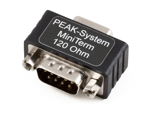 PEAK-System IPEK-003002-Mini PCAN-MiniTerm  (CAN Termination block moldet, both sides 9-pole, D-SUB mf, 120 Ohm) Turkey