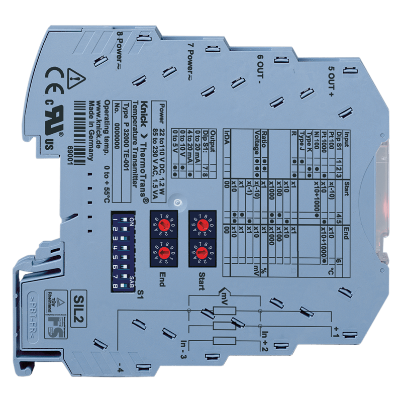 KNICK ThermoTrans P 32100 Temperature Signal converter Turkey