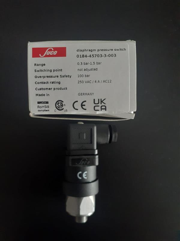 Suco 0184-45703-3-003 Pressure Switch Turkey