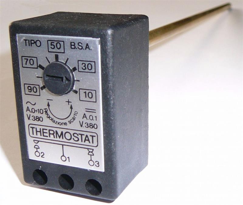 ELETTROGAMMA Tipo BSA Thermostat  Thermostat Turkey