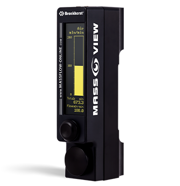 Bronkhorst MASS-VIEW® MV-191-HE Helium Flow Meter with integrated display Turkey