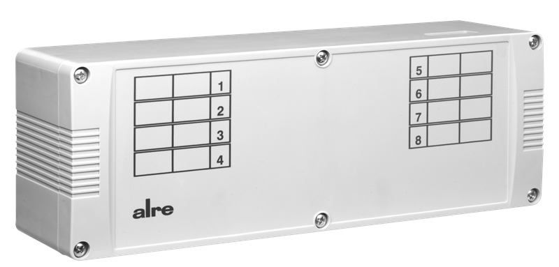 Alre VOORL-318.053 Terminal strip, H/C changeover via external contact, pump logic, max 8 room thermostats and 32 valve actuators, IP20 Turkey