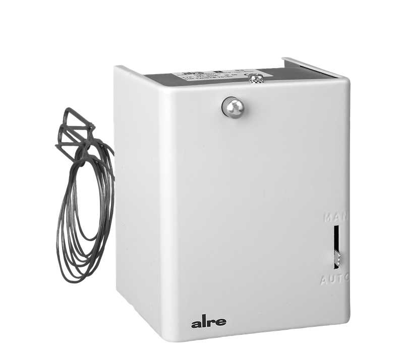 Alre JTL-17 NR Air heater thermostat, 70…95…°C (burner), 20…70…°C (fan), 100…°C (STB), capillary length 1250mm Turkey