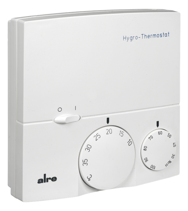 Alre RKDSB-171.000 Room hygrostat, surface-mounted, 24V AC or 230V AC, 10…35…°C, 30…100% rH, two-way contact Turkey