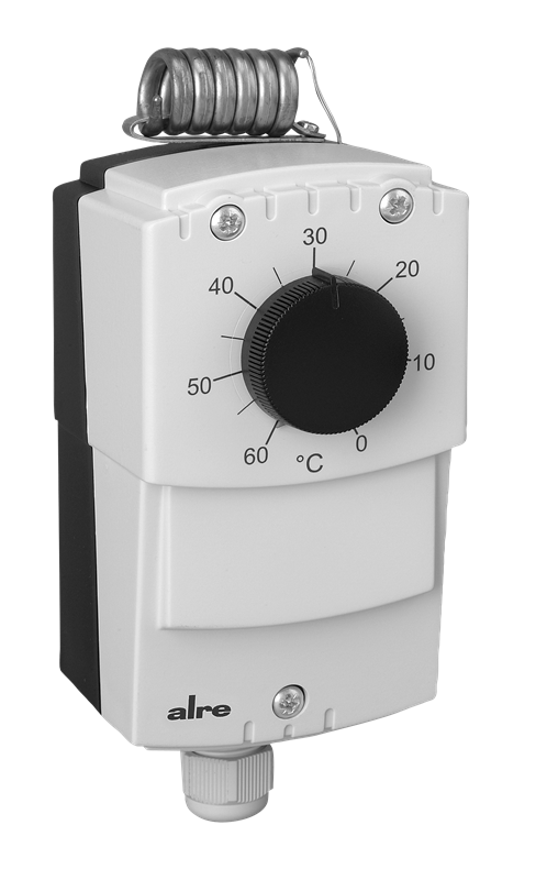 Alre JET-120 R Temperature controller, wall mounting, 0…60…°C, adjustable hysteresis 220K, external setting Turkey