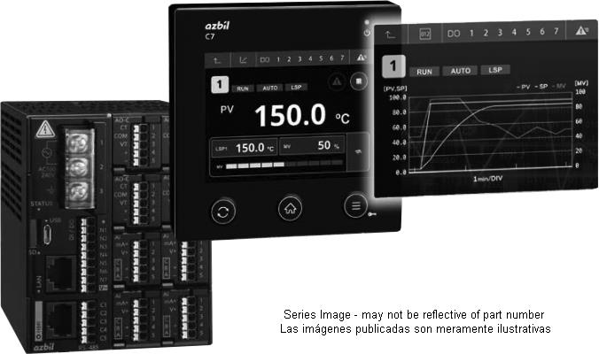 Azbil C7GA411C00000 Multi-loop Controller with Multifunction Display Turkey