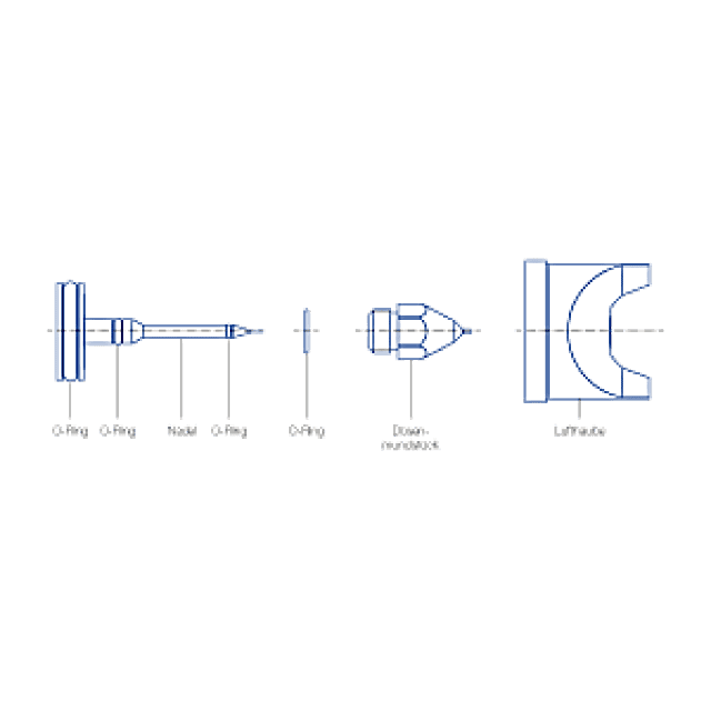 Lechler Spare parts and Power set for series 176 ViscoMist | 0176071Y01005 Pneumatic atomizing nozzles Turkey