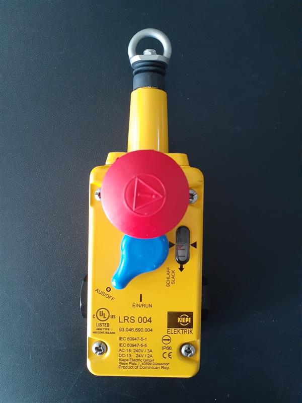 Kiepe Elektrik LRS 004 Pull Rope Emergency Switch Turkey