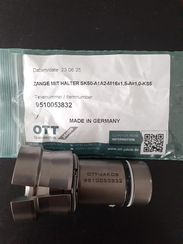 OTT-JAKOB SK50-A1A2-M16-x1,5-A=1,0-KS5 Zange Mit Halter Turkey