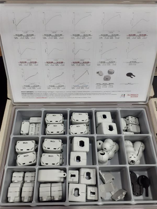 Würth Elektronik 742711 Design Kit Snap Ferrites WE-Star Turkey