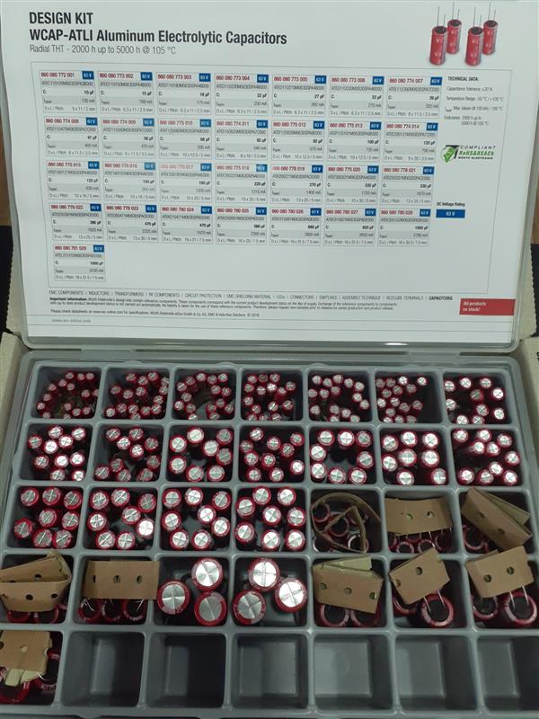 Würth Elektronik 860082 Design Kit WCAP-ATLI Aluminum Electrolytic Capacitors Turkey