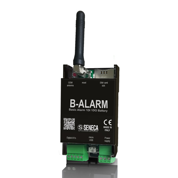 Seneca B-ALARM Basic Alarm Unit with 1DI, 1DO and SMS commands support Turkey